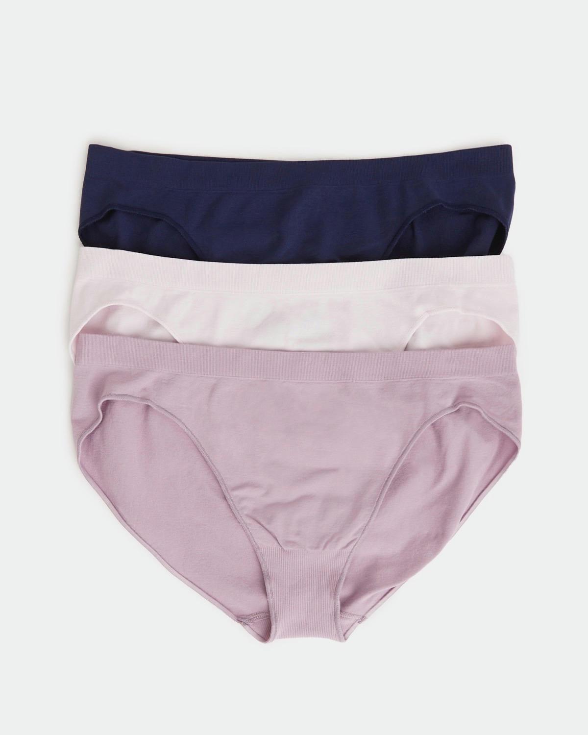 Seamfree High Leg Briefs - Pack Of 3