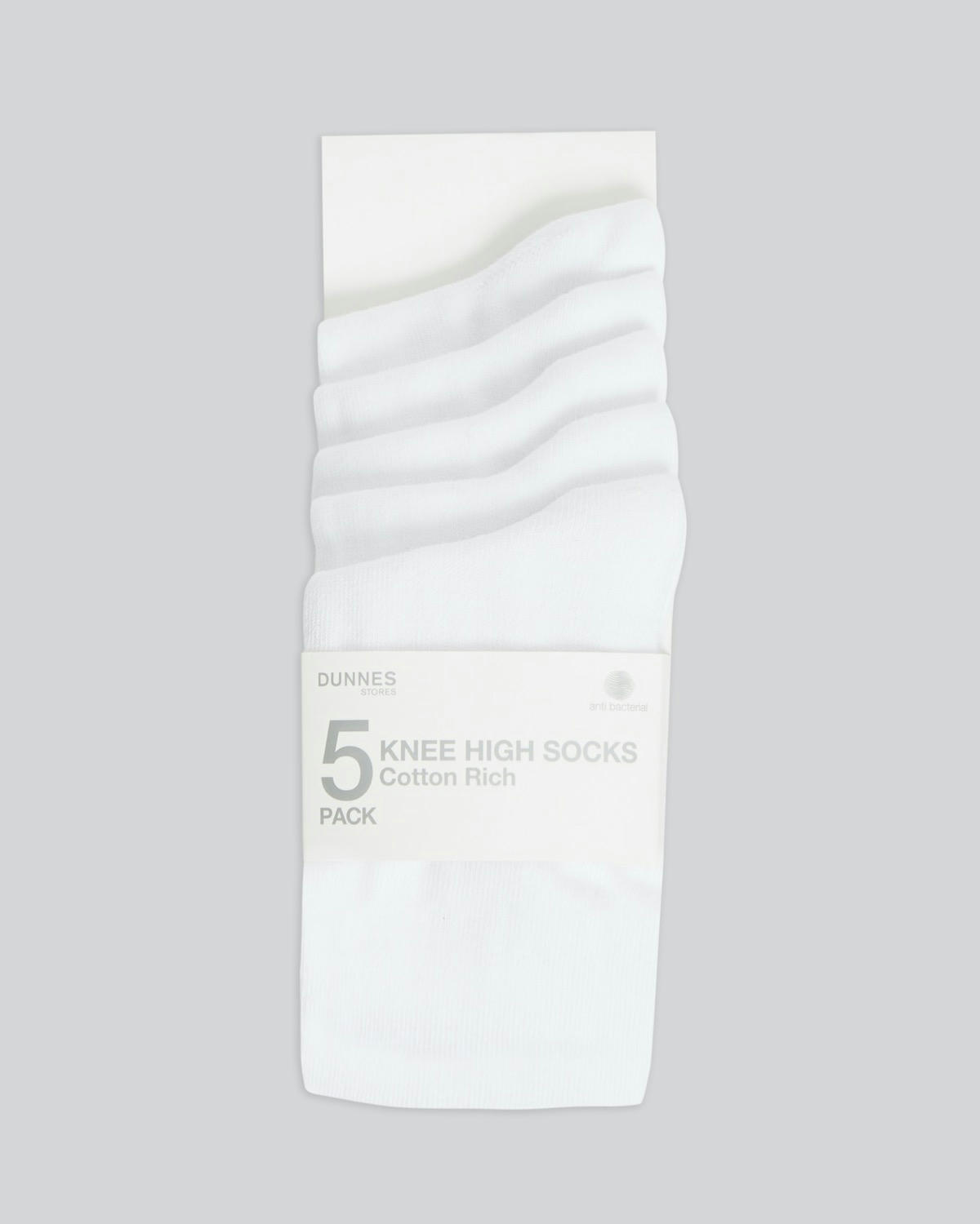 Girls Cotton Rich Knee High Socks - Pack Of 5