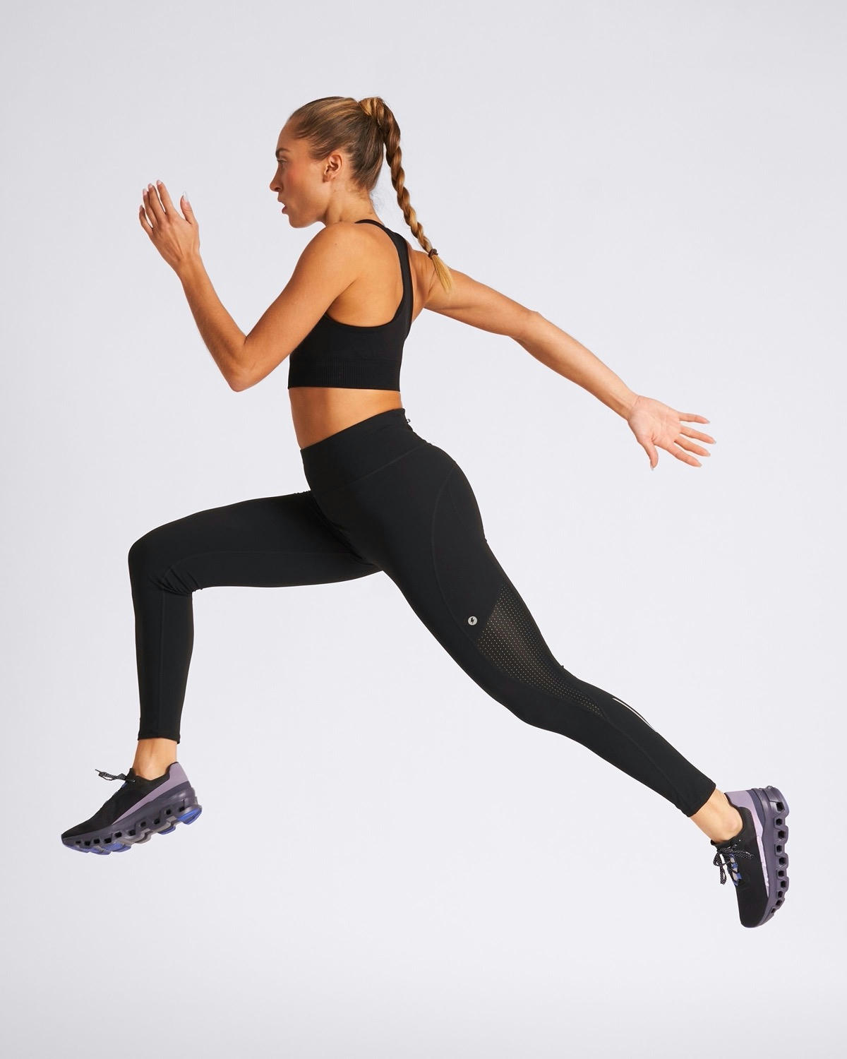 Powercut RUNSeries Pace Running Leggings in Black