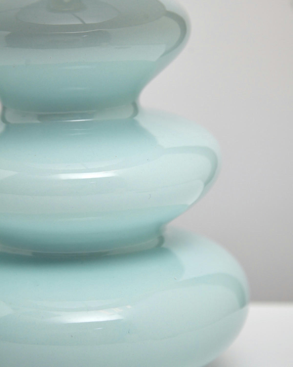 Carolyn Donnelly Eclectic Tiered Ceramic Lamp