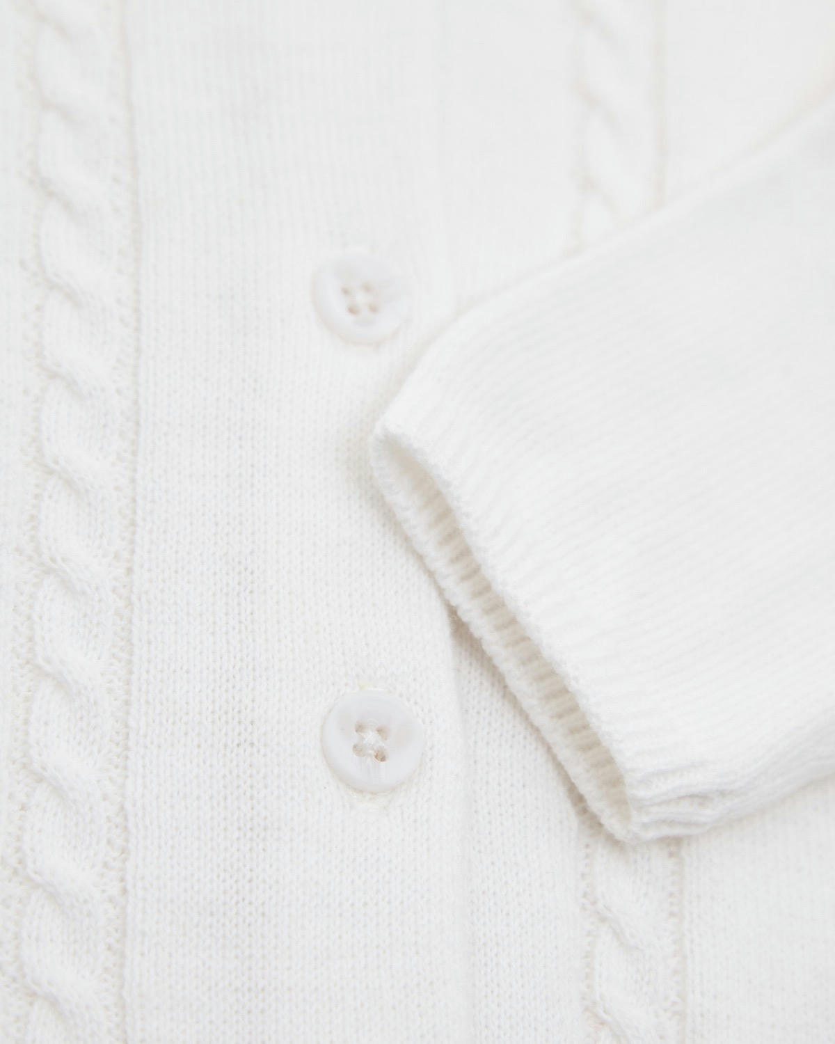 White Cardigan (Newborn-12 months)