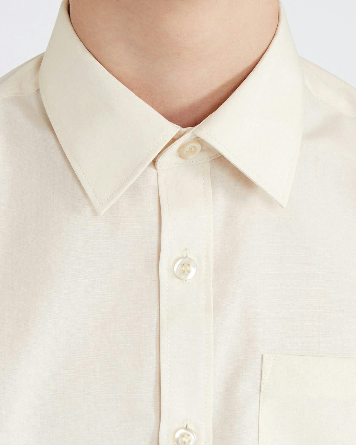 Long-Sleeved Non Iron Shirt - Pack of 3 - (4-16 Years)