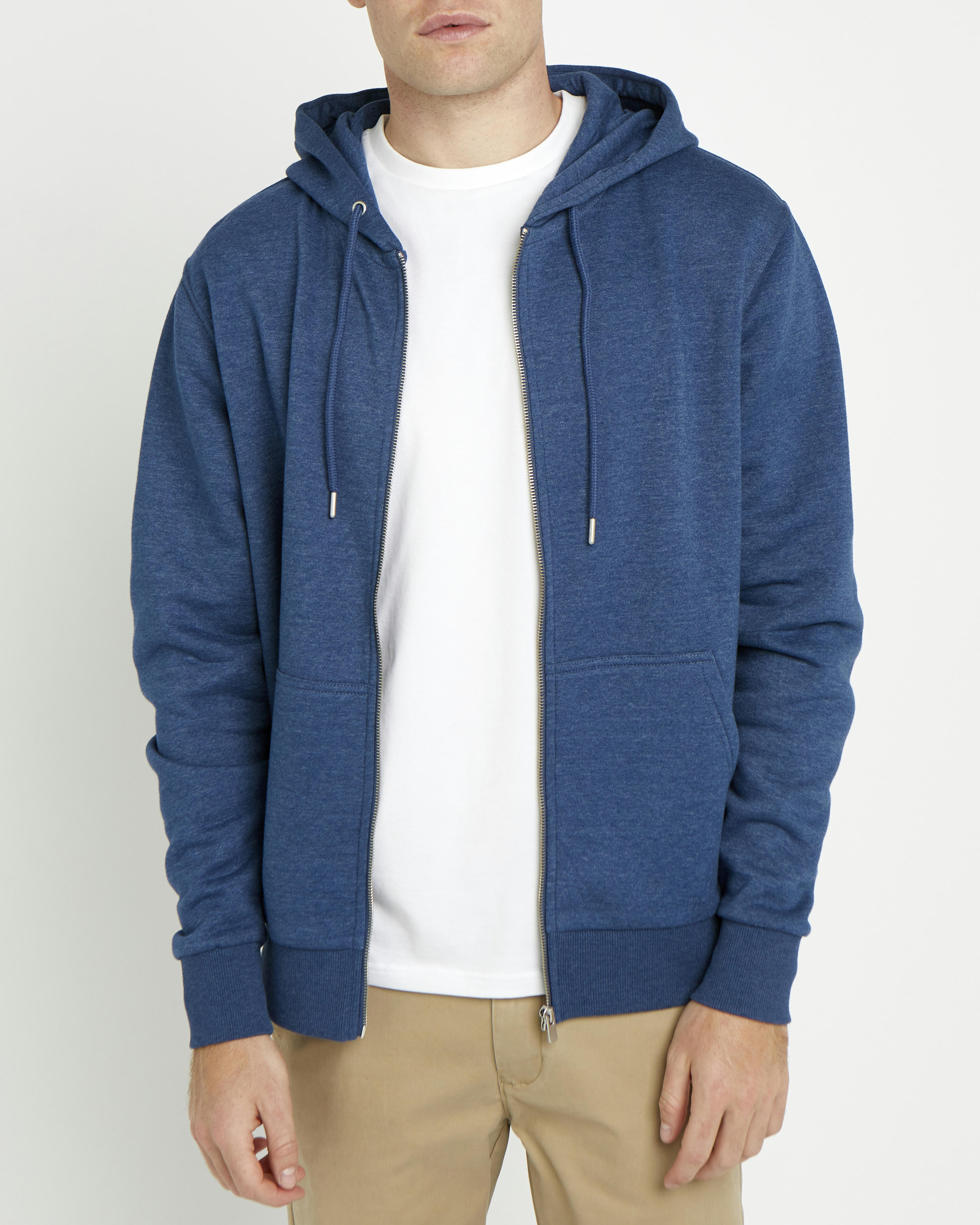 Regular Fit Zip-Through Hoodie