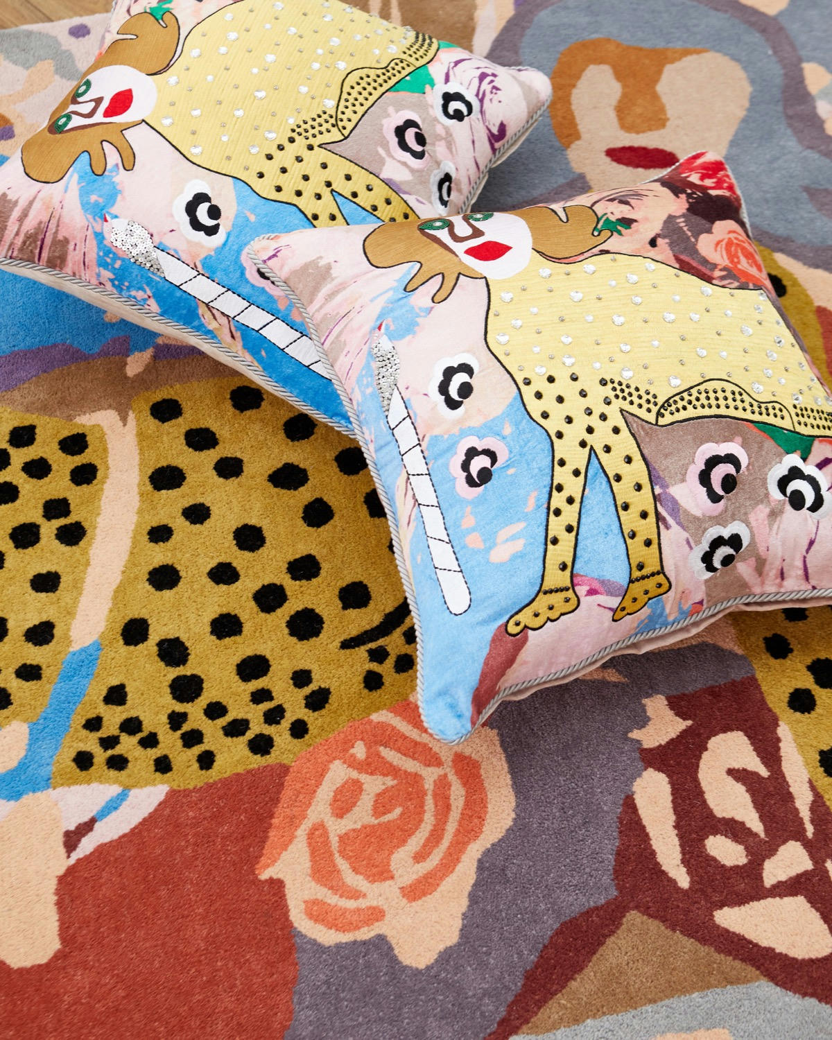 Joanne Hynes Tiger Lady Living Room Rug