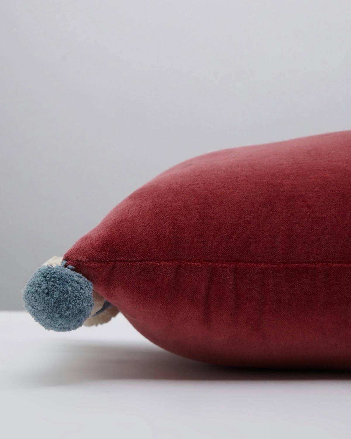 Carolyn Donnelly Eclectic Pom Pom Cushion