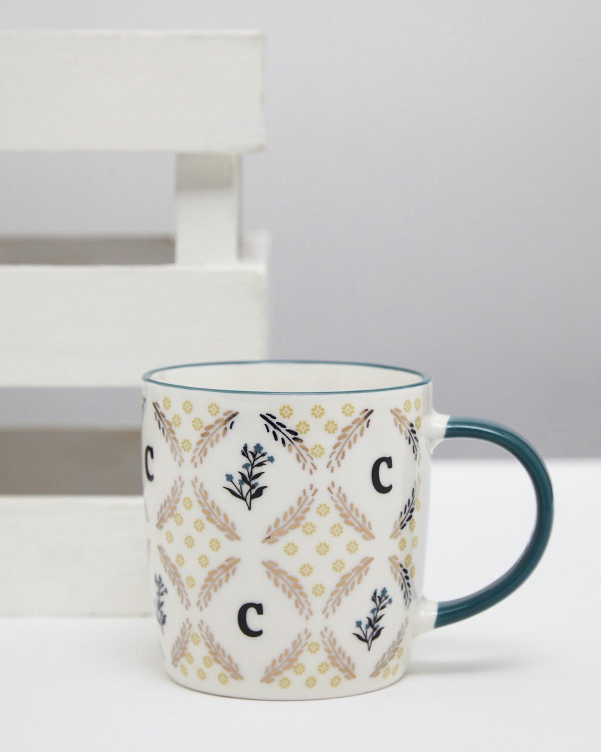 Carolyn Donnelly Eclectic Alphabet Mug