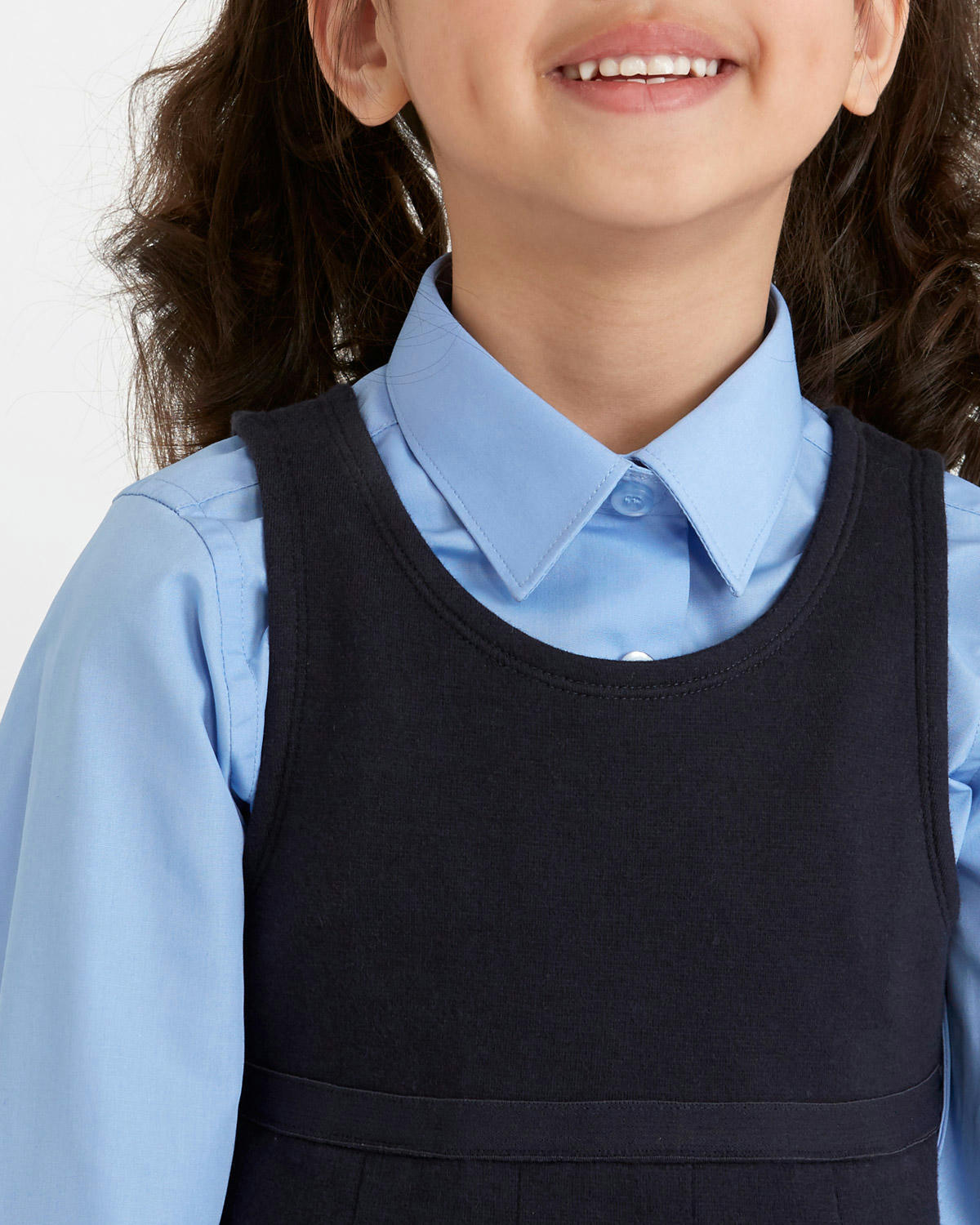 Cotton Rich Knitted Pinafore