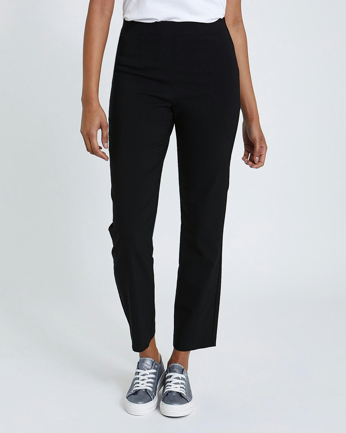 Pull On Stretch Trousers