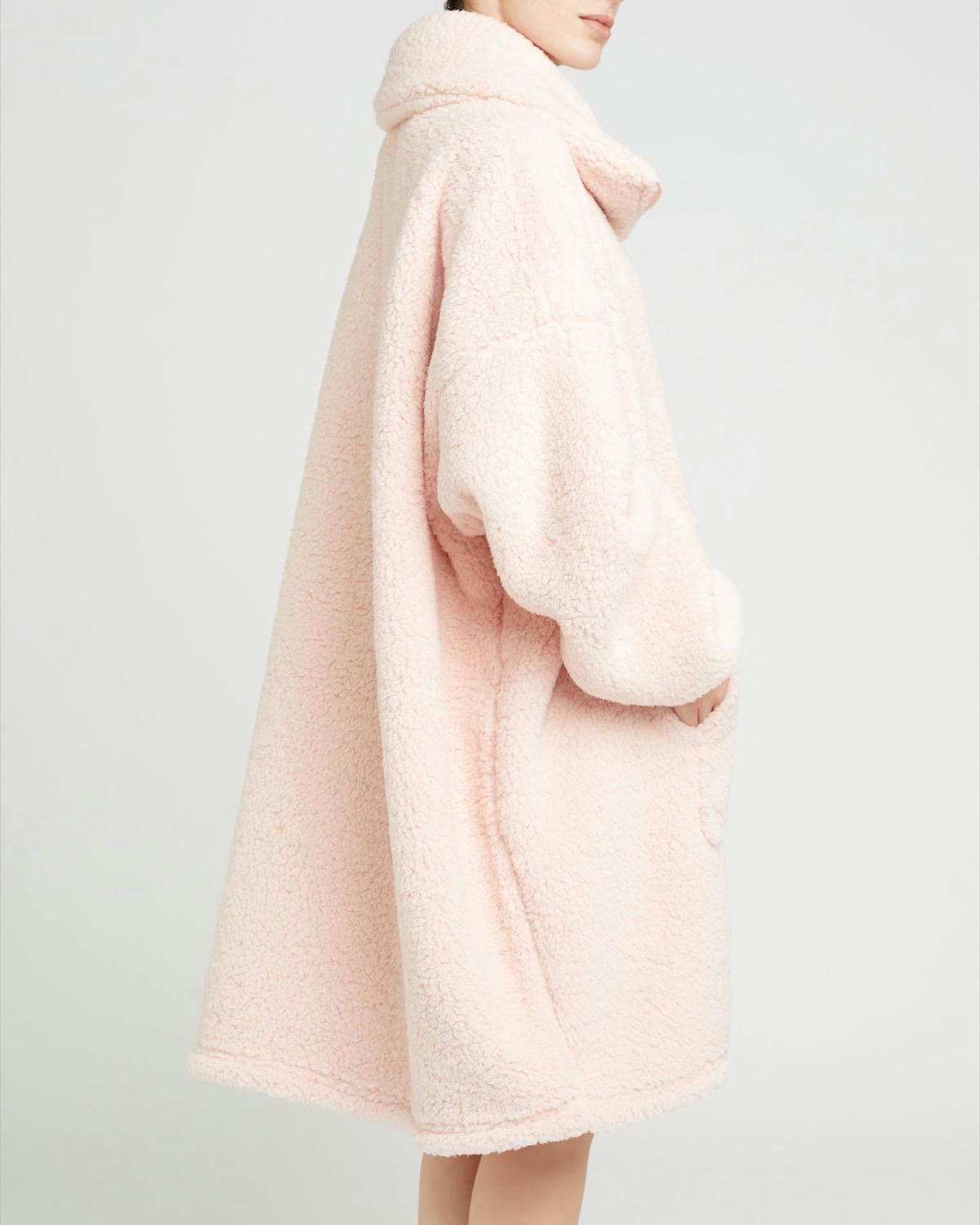 Shawl Collar Wearable Blanket