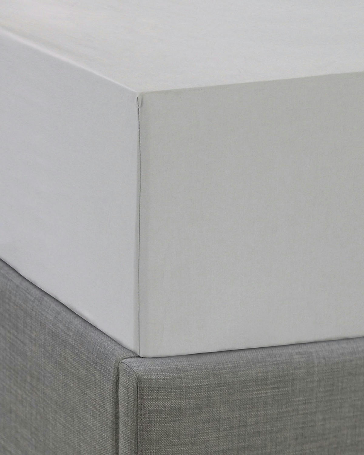 Francis Brennan the Collection Grey Fitted Sheet