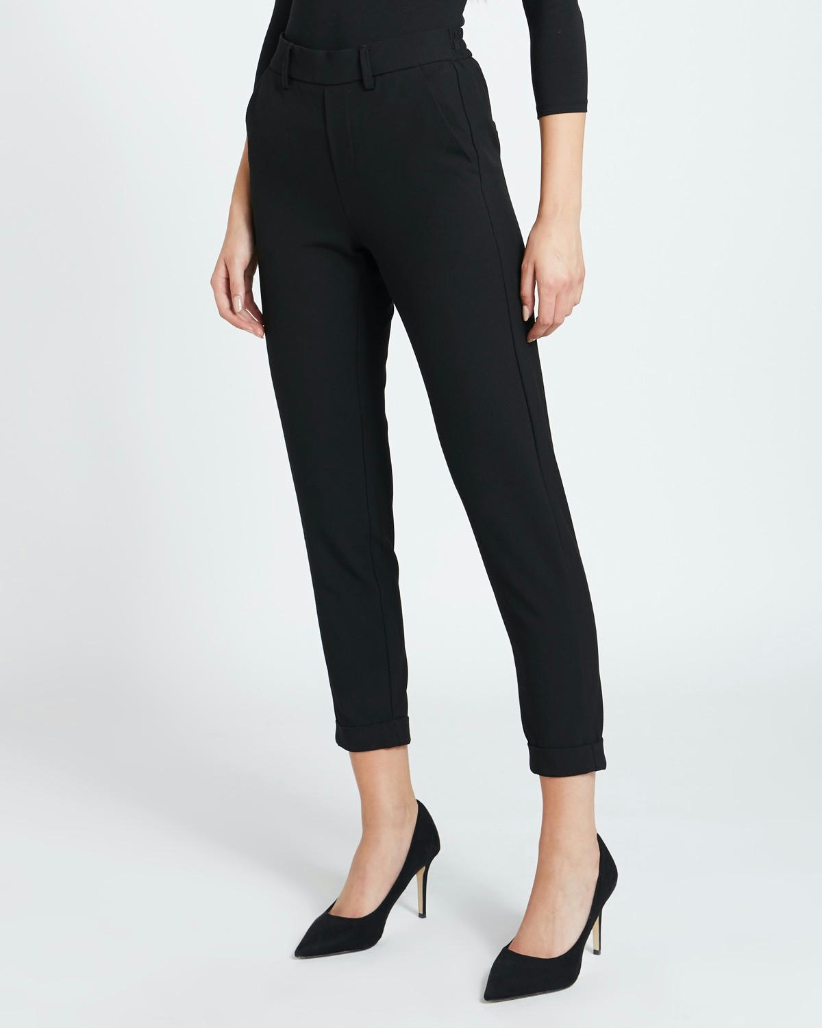 Savida Elastic Waist Trousers