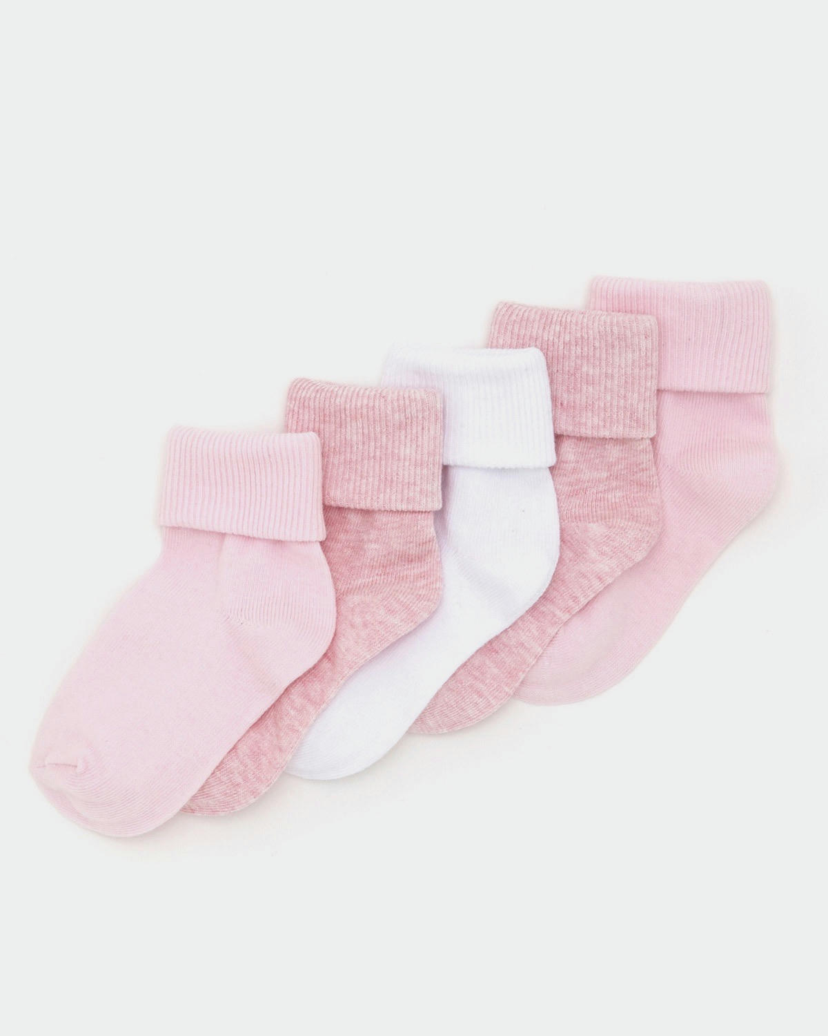 Baby Girls Tot Socks - Pack Of 5