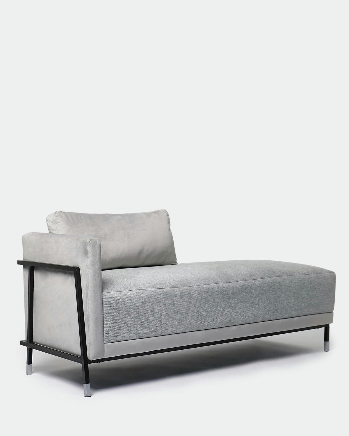 Francis Brennan the Collection Grey Kenmare Chaise Longue