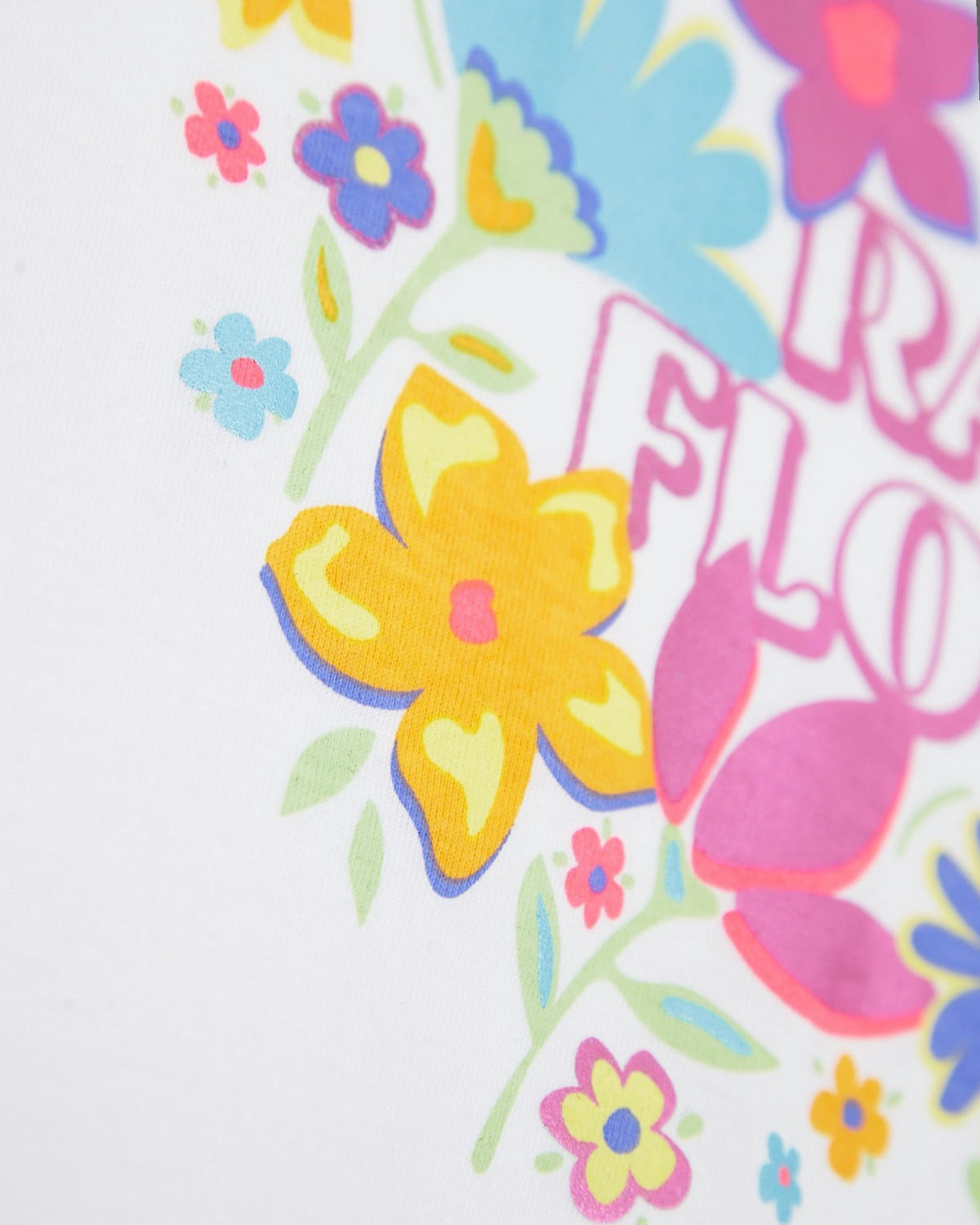 Printed Curved Hem T-Shirt (2-14 years)