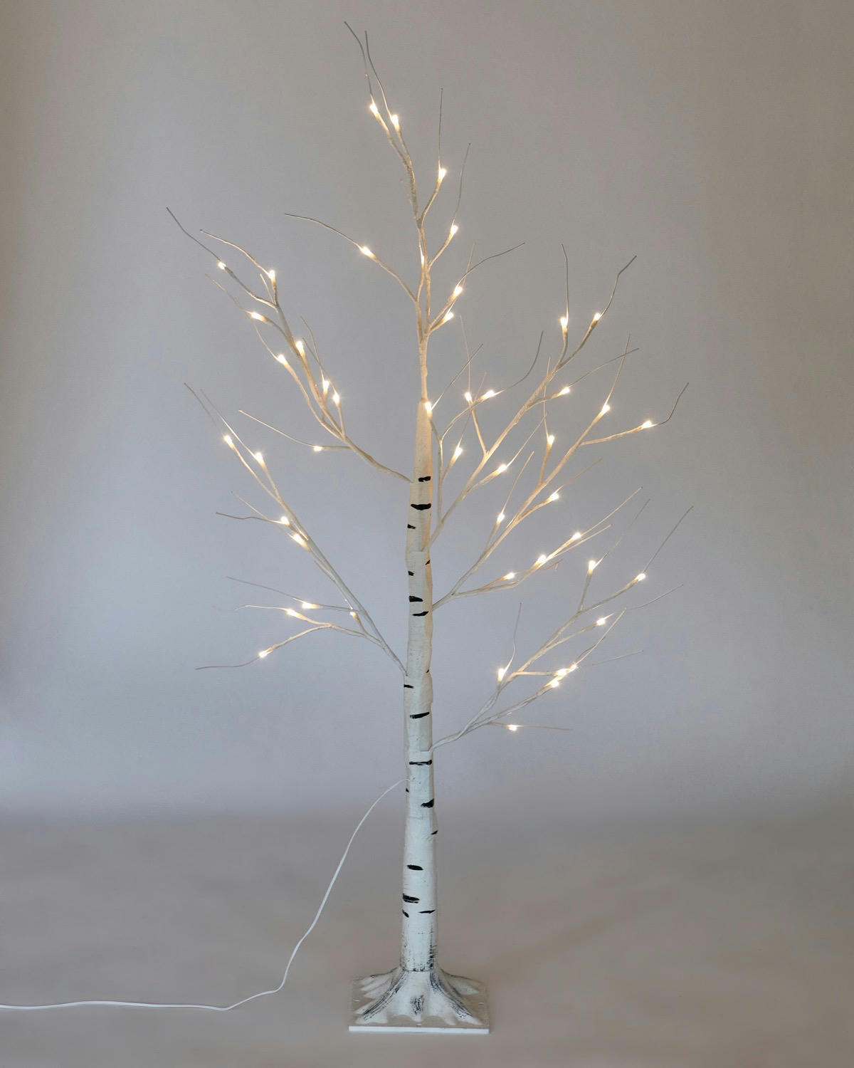 Light Up LED Birch Tree Decoration