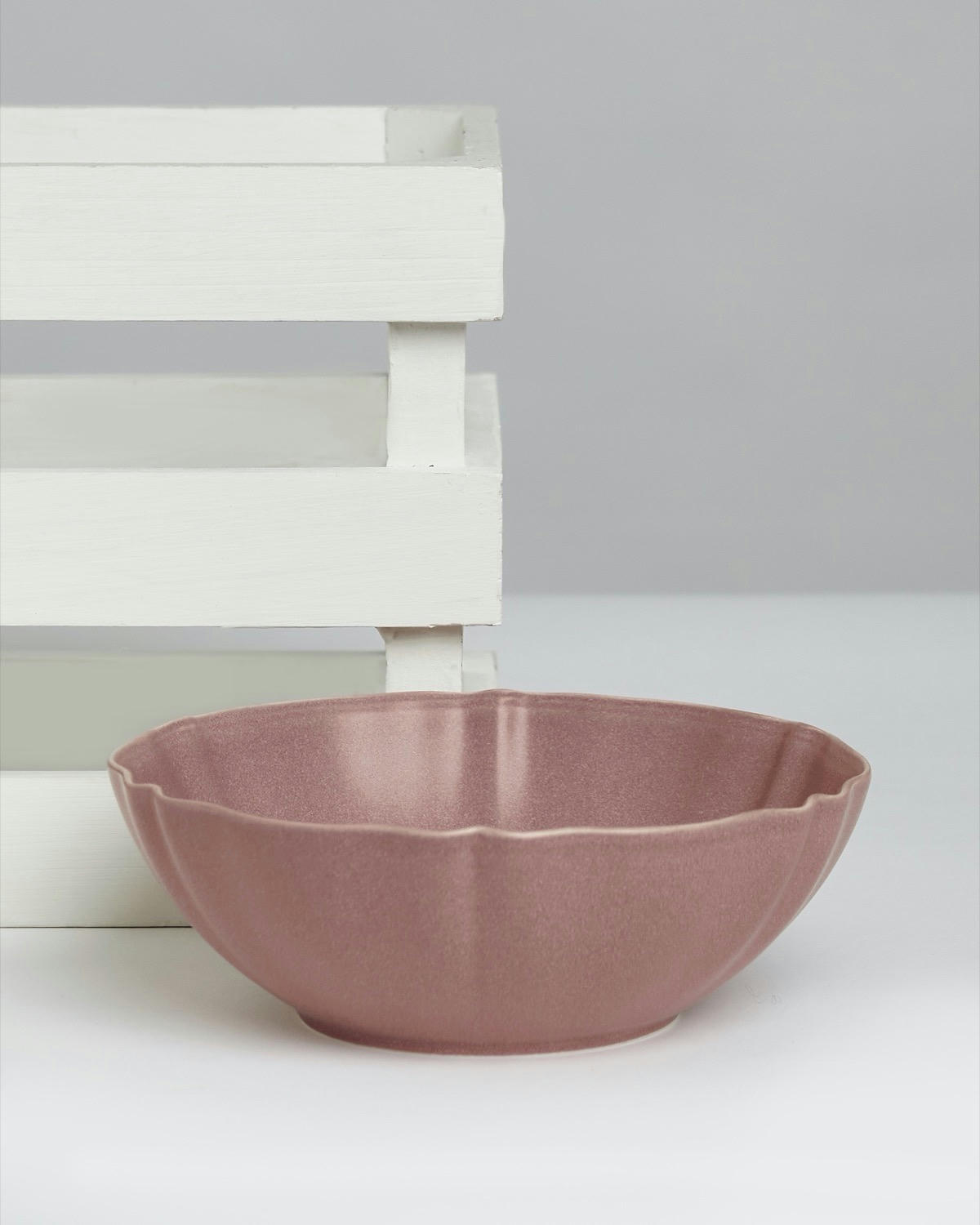 Carolyn Donnelly Eclectic Scalloped Bowl