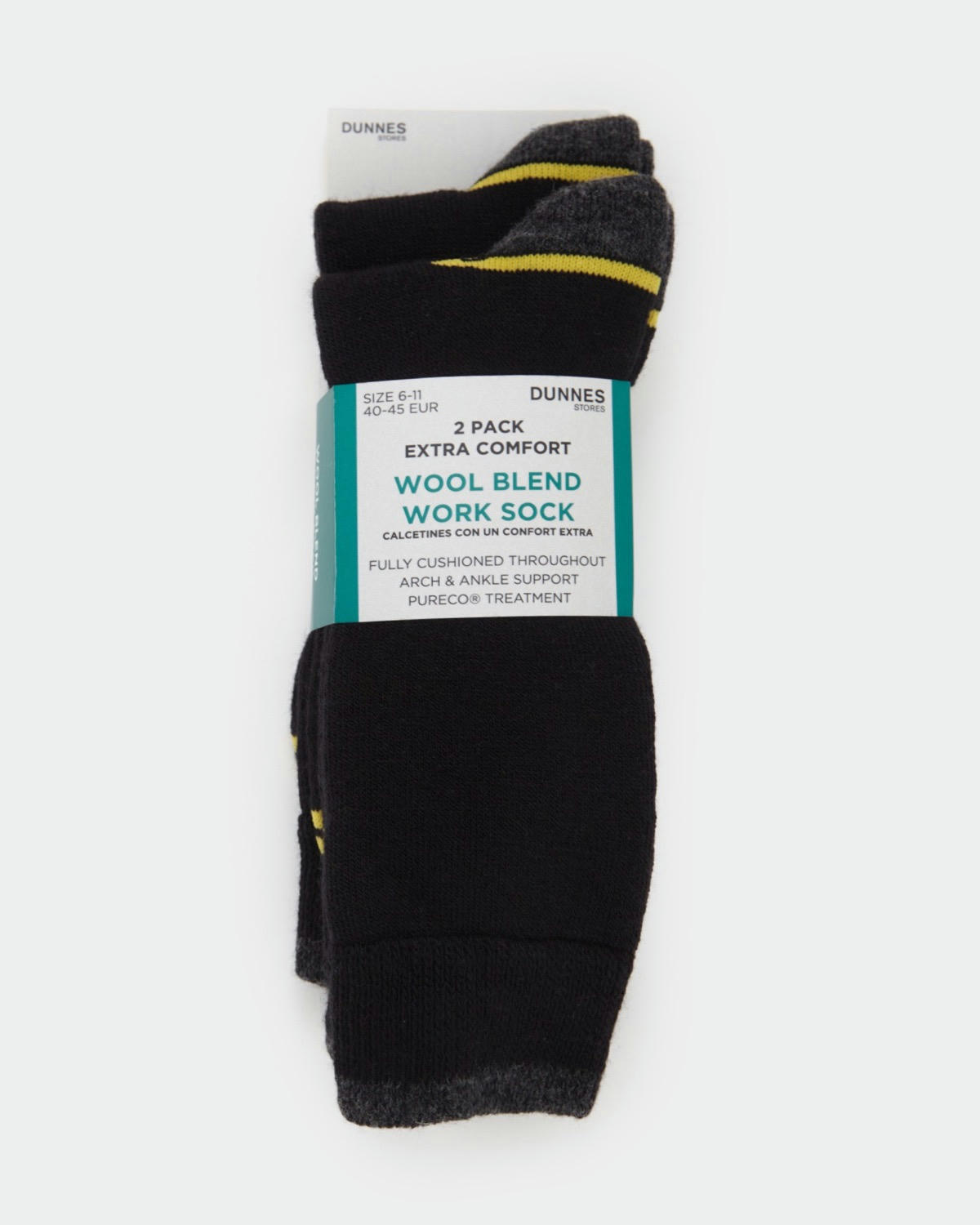 Work Socks (Pack Of 2)