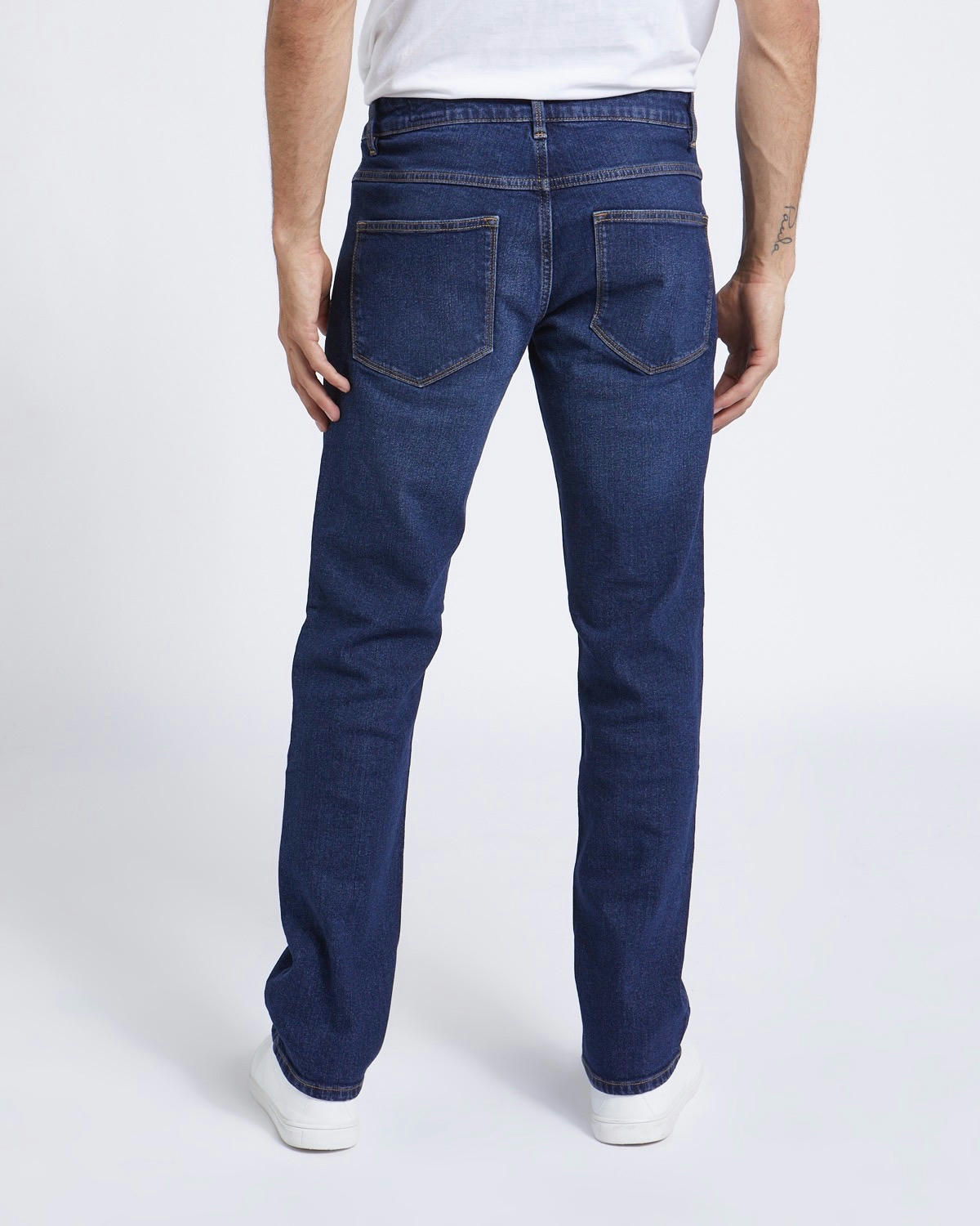 Straight Fit Stretch Jeans
