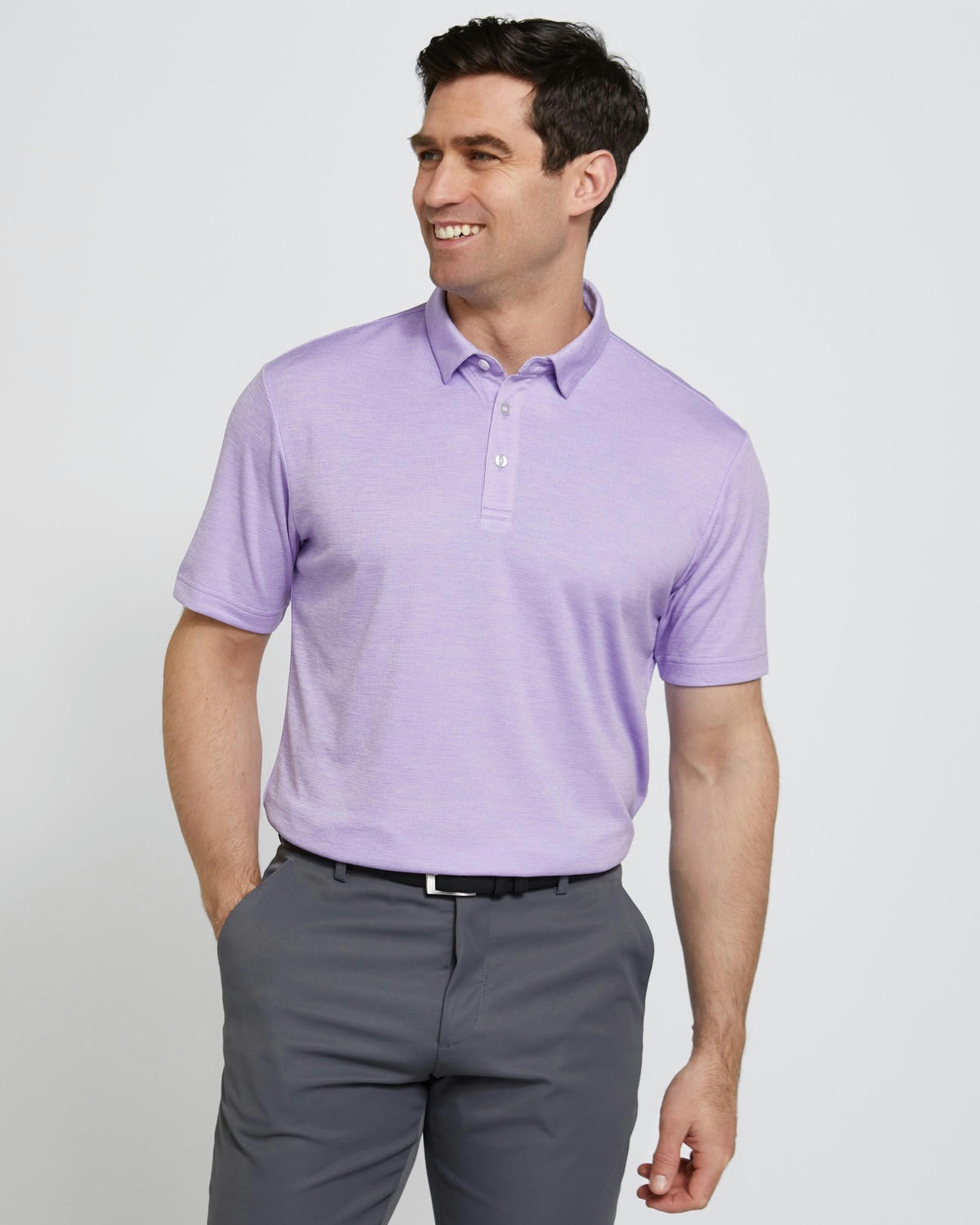 Pádraig Harrington Golf Textured Polo Shirt