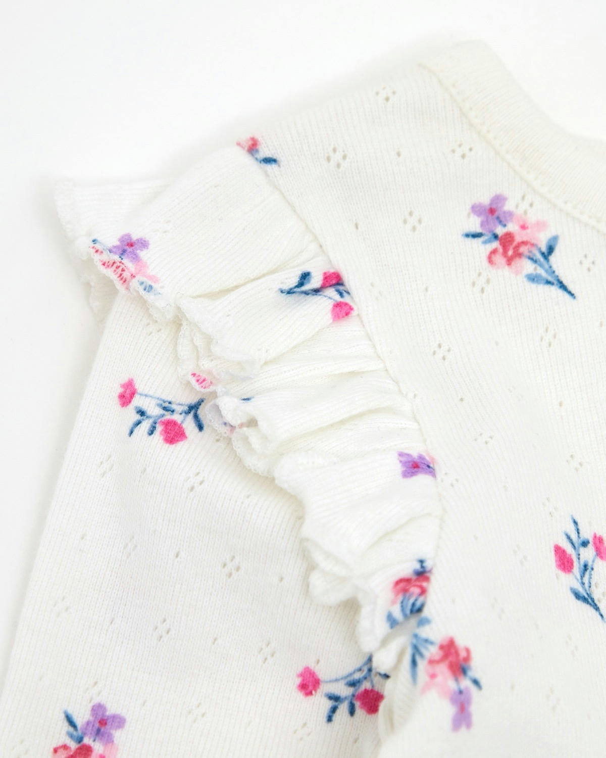 Pointelle Frill Pyjamas (6 months-8 years)