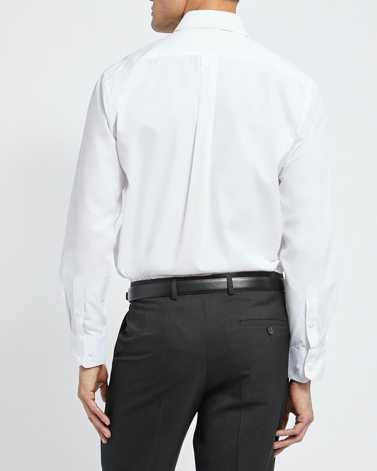 Regular Fit Long-Sleeved Cotton Rich Shirt