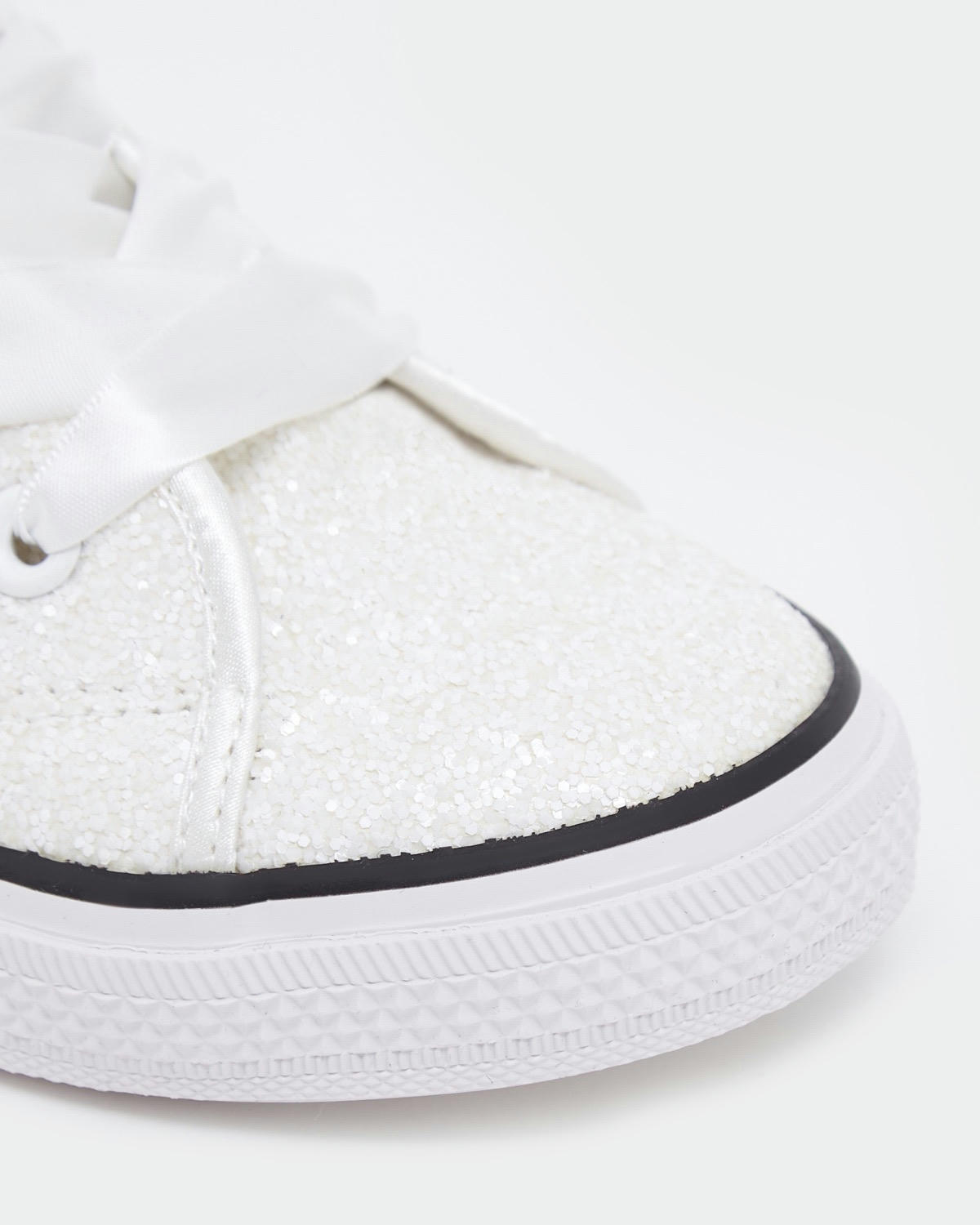Occasion Glitter High Top Trainers (Size 8-3)
