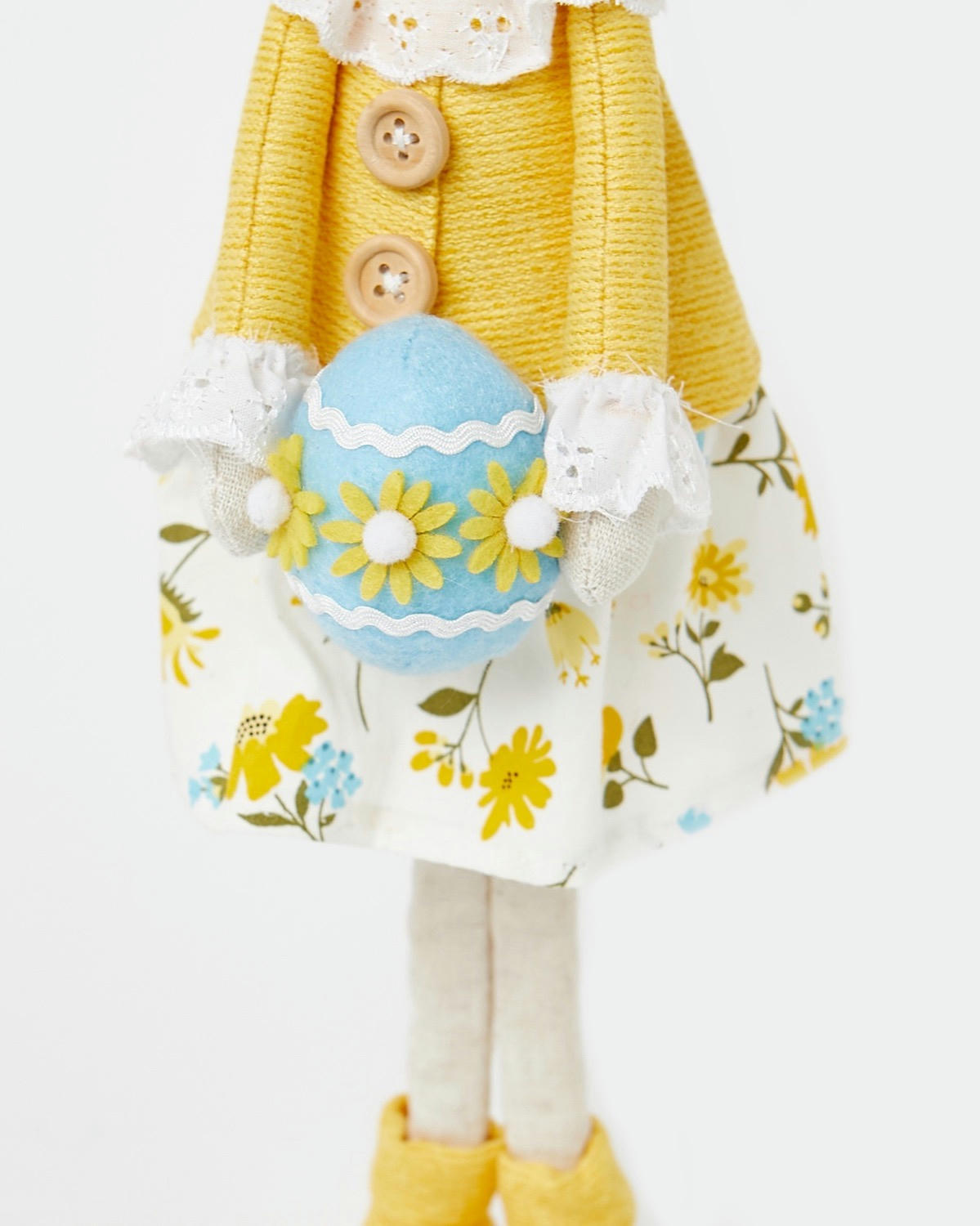 Easter Bunny In Floral Dress