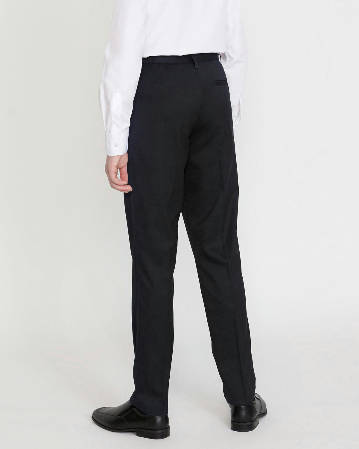 Longer Leg Stretch Regular Leg Trousers (3-17 Years)