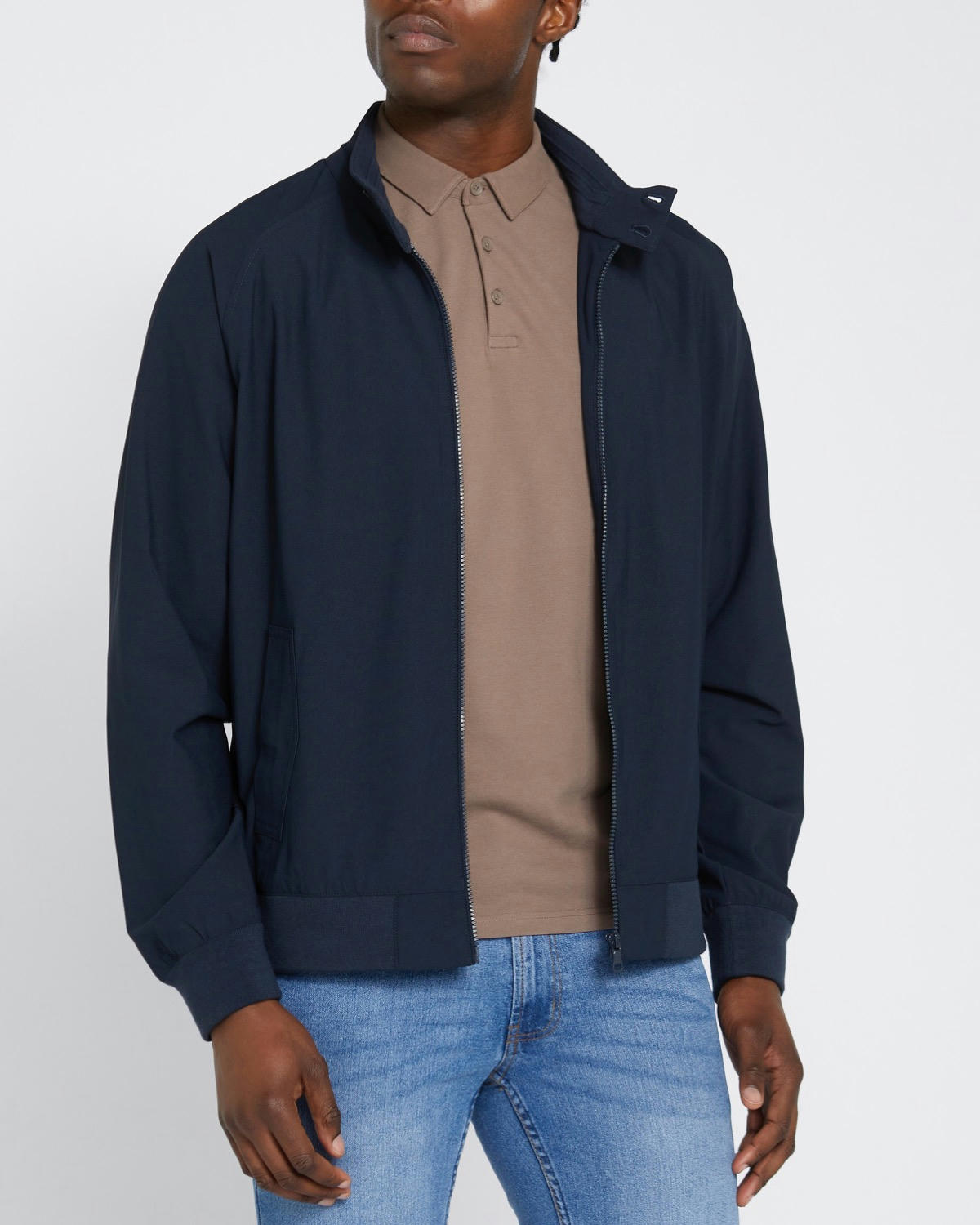 Blouson Jacket With Stretch