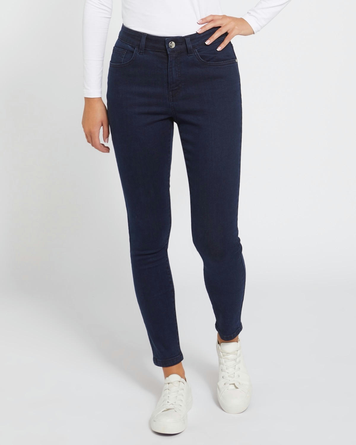 Mid Rise Skinny Jeans