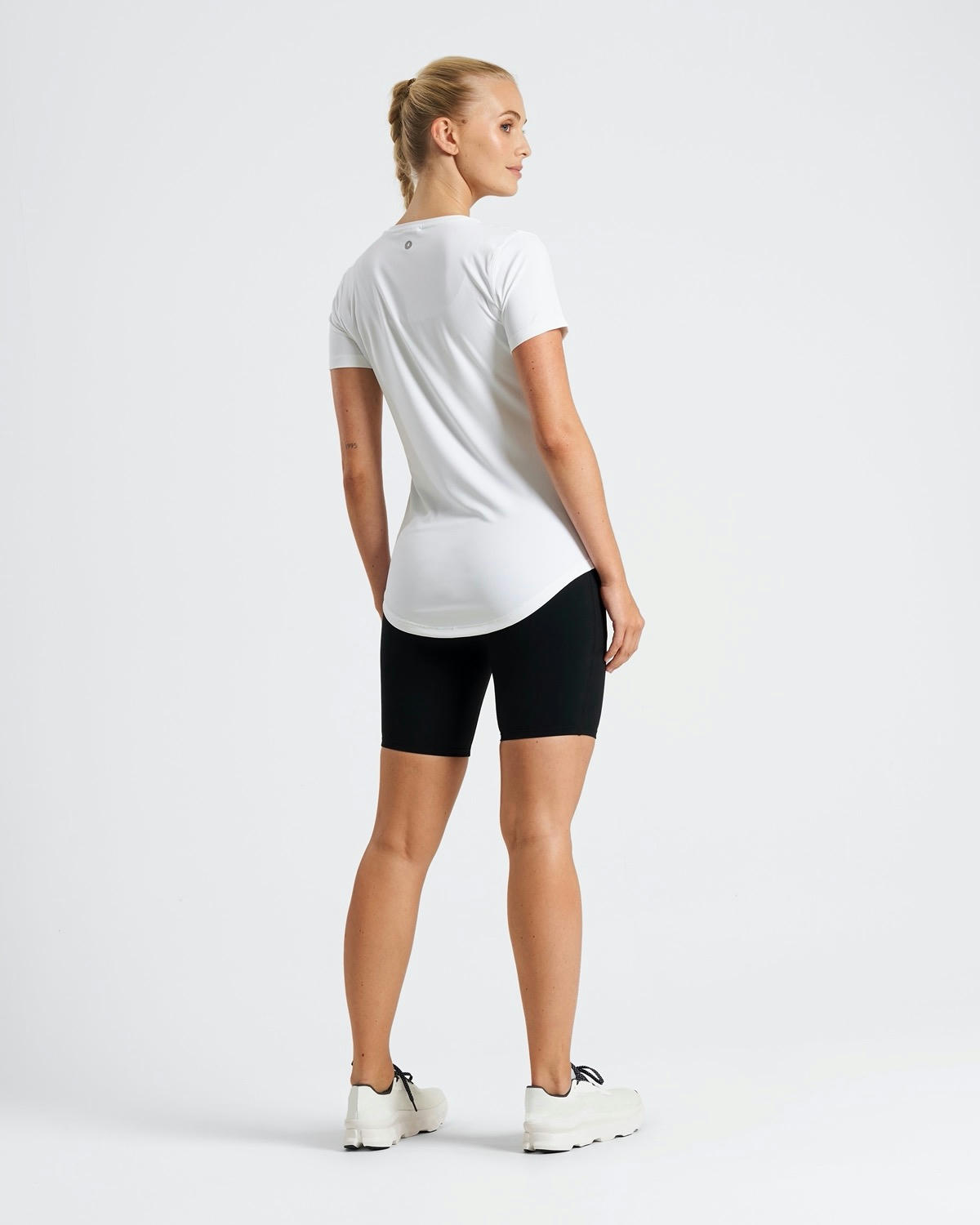 Powercut Soft Feel Longline V-Neck T-Shirt