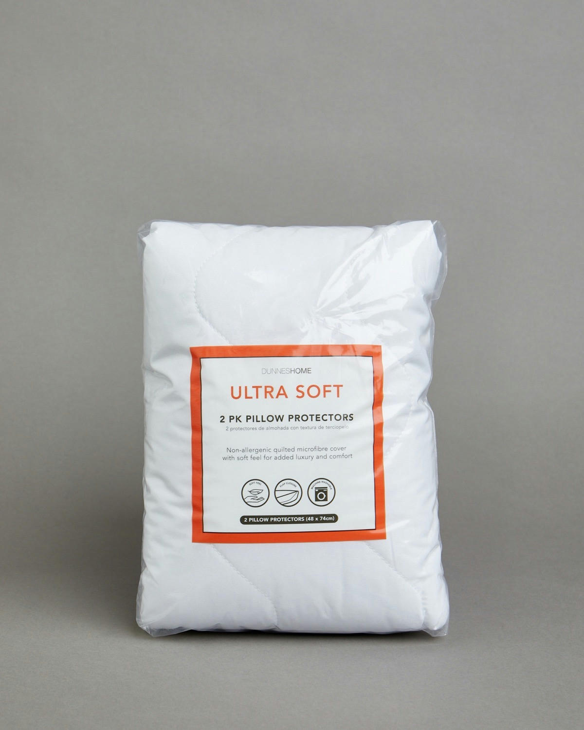 Microfibre Pillow Protectors - Pack Of 2