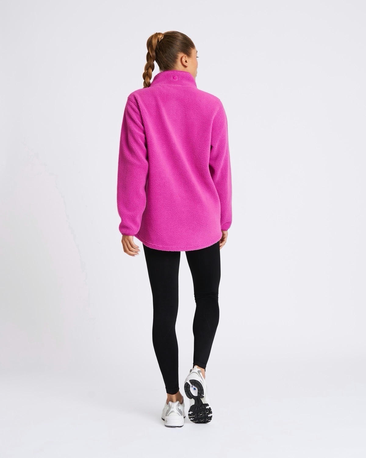 Powercut Ascend Quarter Zip Fleece in Orchid Violet