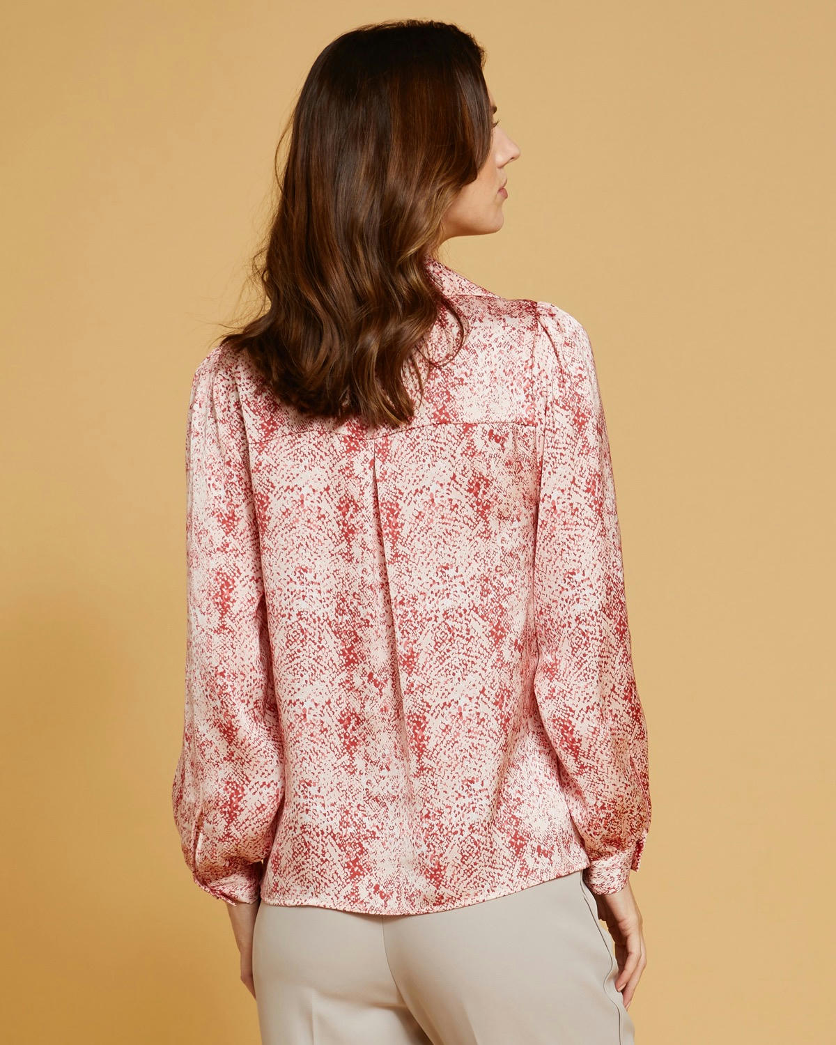 Paul Costelloe Living Studio Palermo Snakeskin Print Blouse