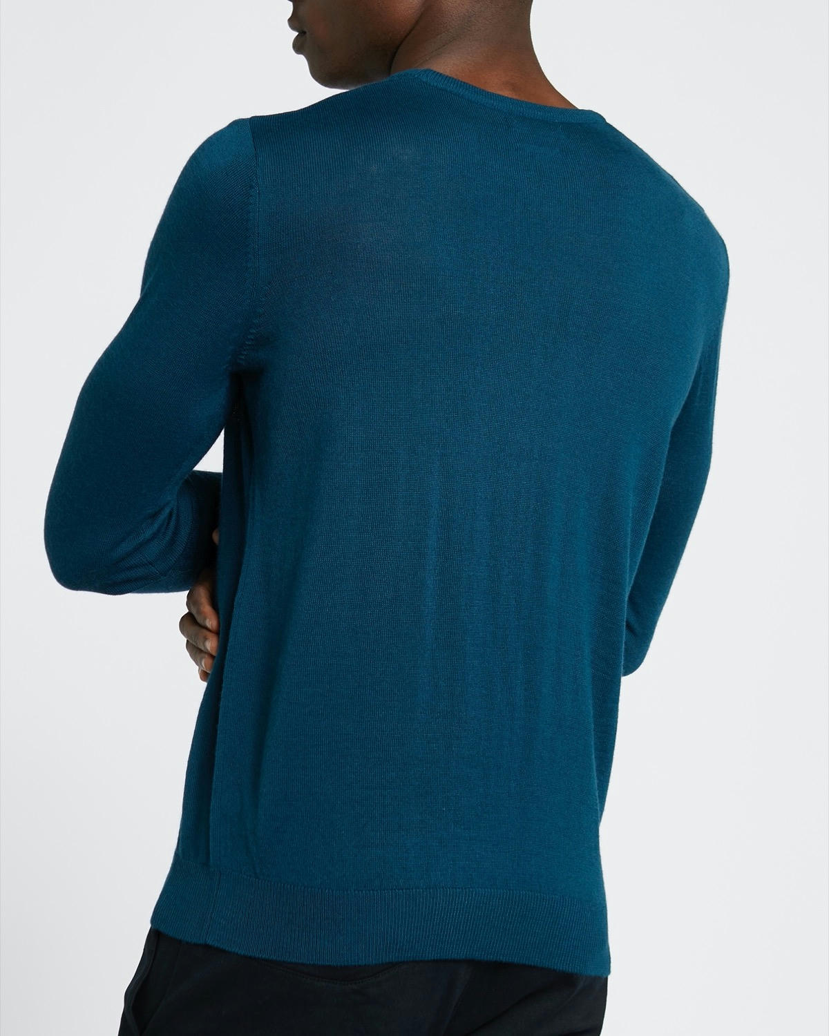 Merino Blend Crew Neck Jumper