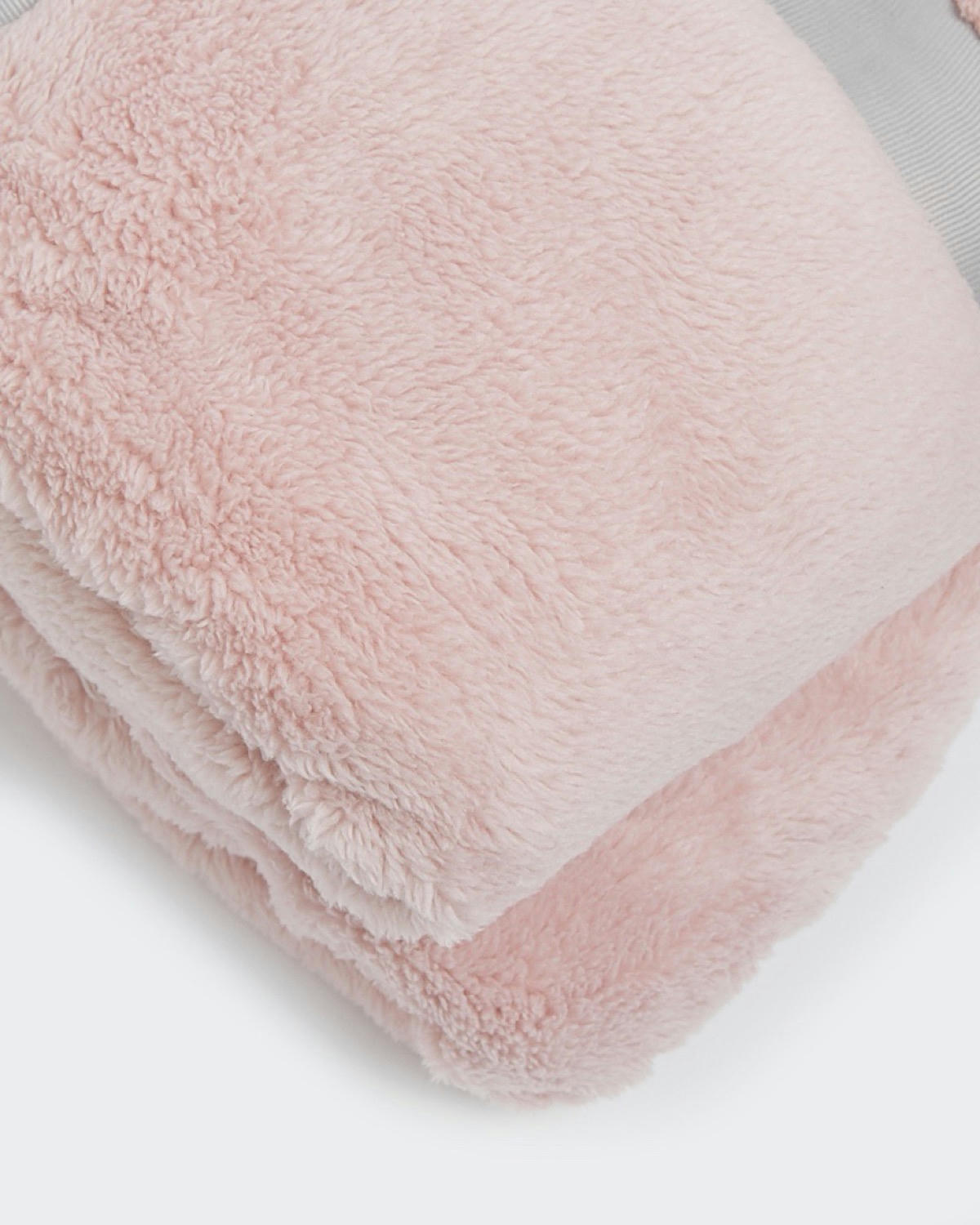 Blush Fleece Throw