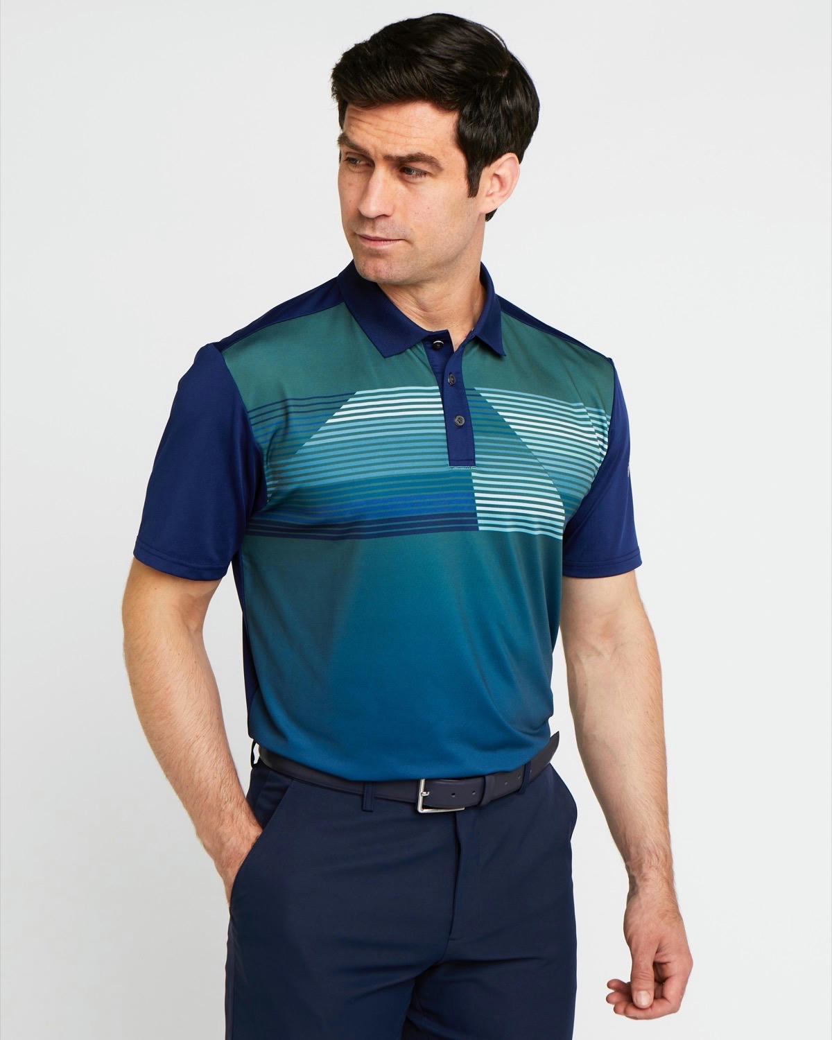 Pádraig Harrington Golf Print Polo Shirt