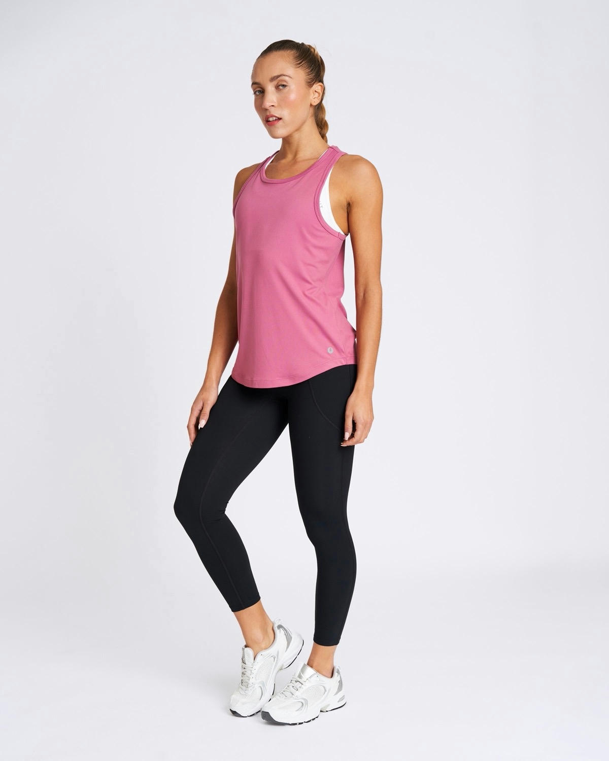 Powercut Core Training Vest In Mauve