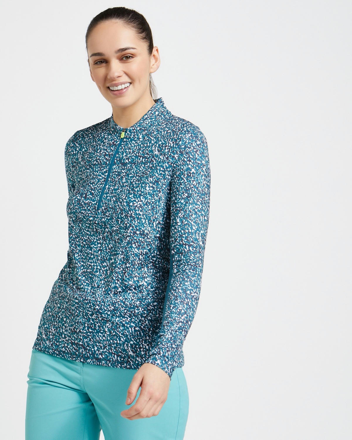 Pádraig Harrington Golf Long Sleeve Half Zip Top