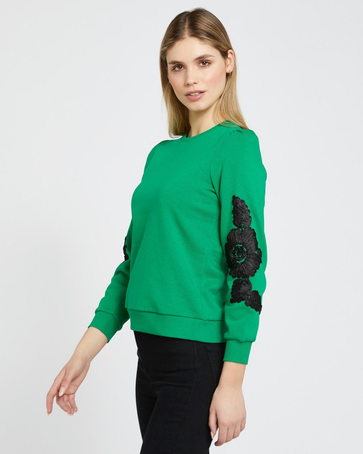 Savida Cara Sleeve Detail Sweatshirt
