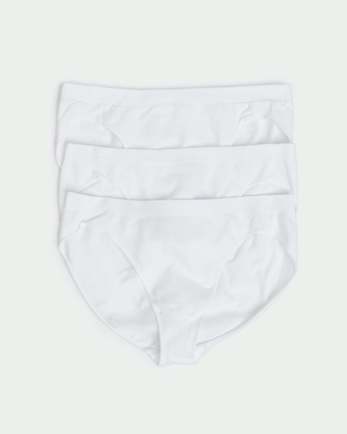 Seamfree High Leg Briefs - Pack Of 3