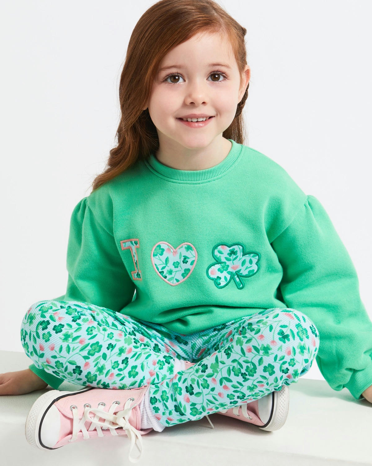Leigh Tucker Willow Pia Sweatshirt Set (0 months-4 years)
