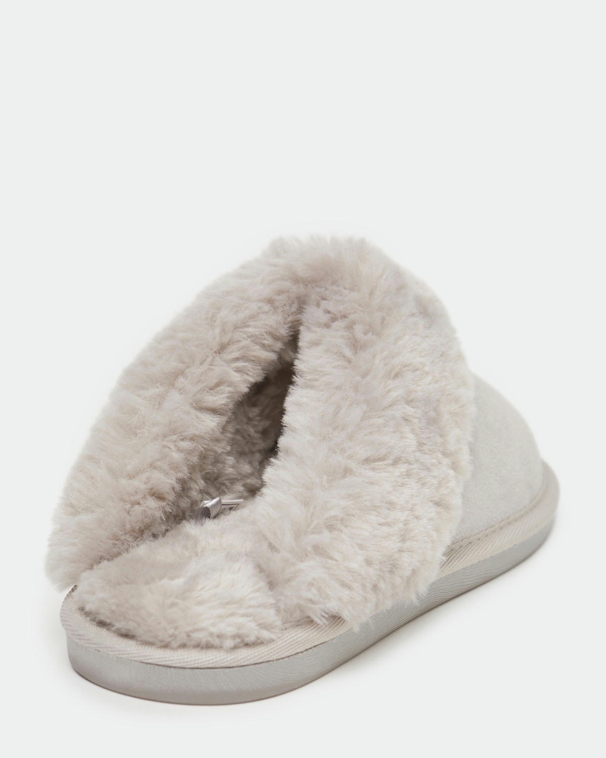 Suede Mule Slippers