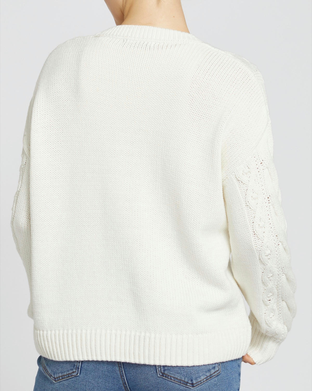 Cable Crew Neck Jumper