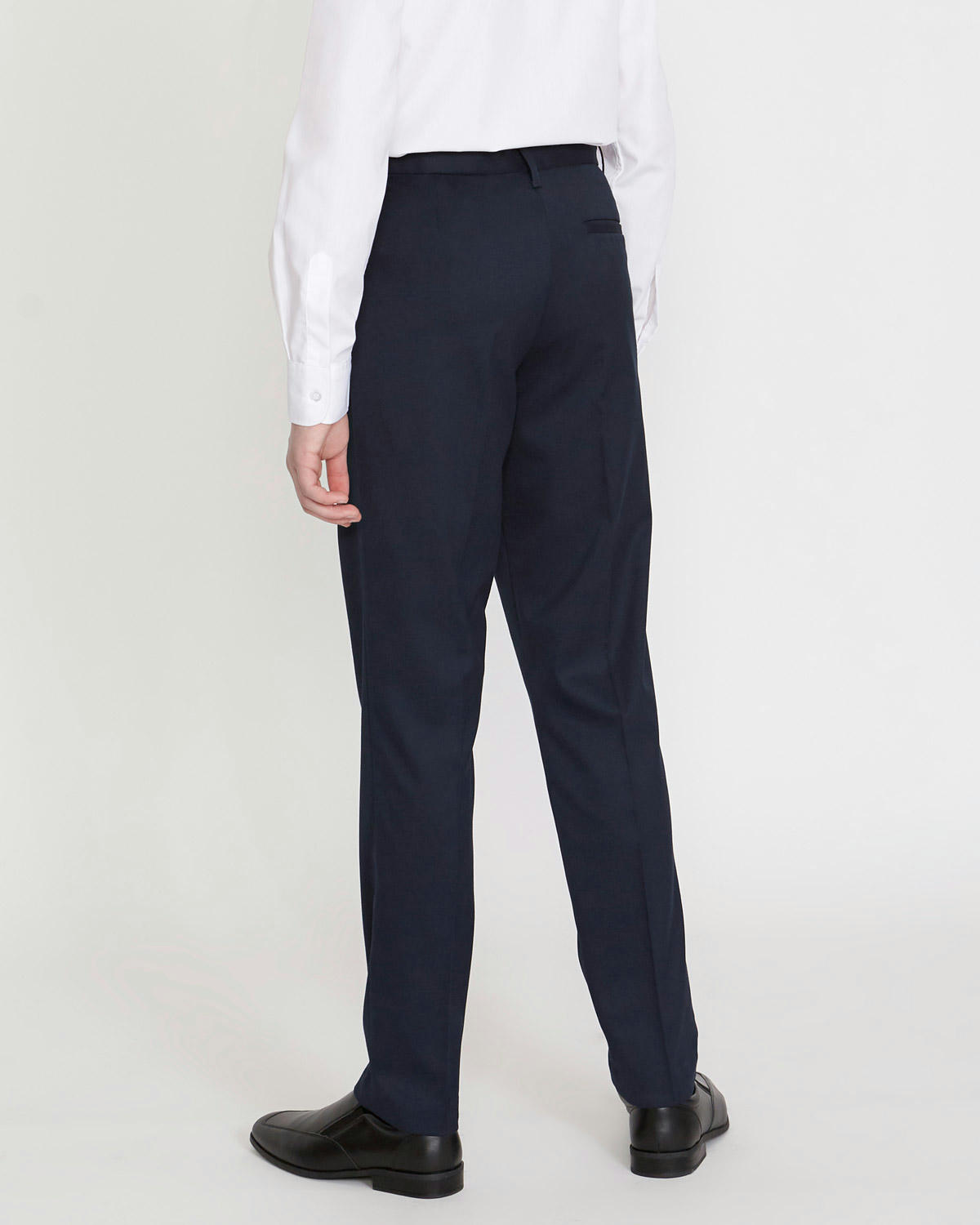 Longer Leg Stretch Slim Leg Trousers (3-17 Years)