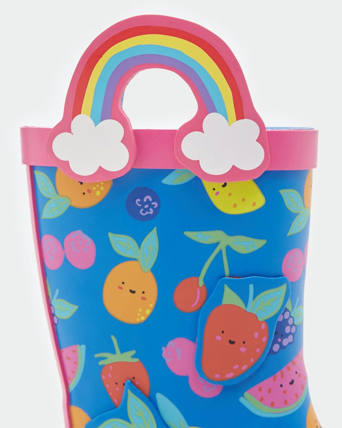 Girls 3D Wellie (Size 4 Infant - 2)