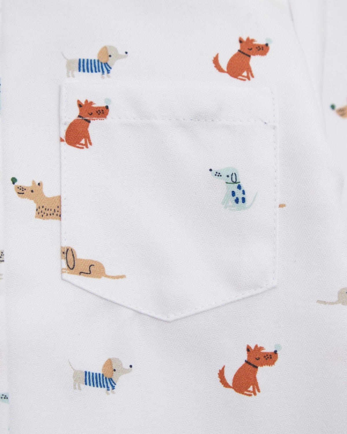 Dog Print Shirt (6 months-5 years)