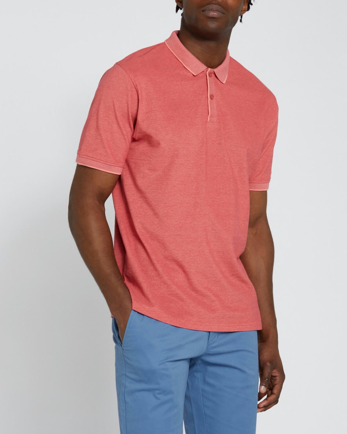 Birdseye Polo Top