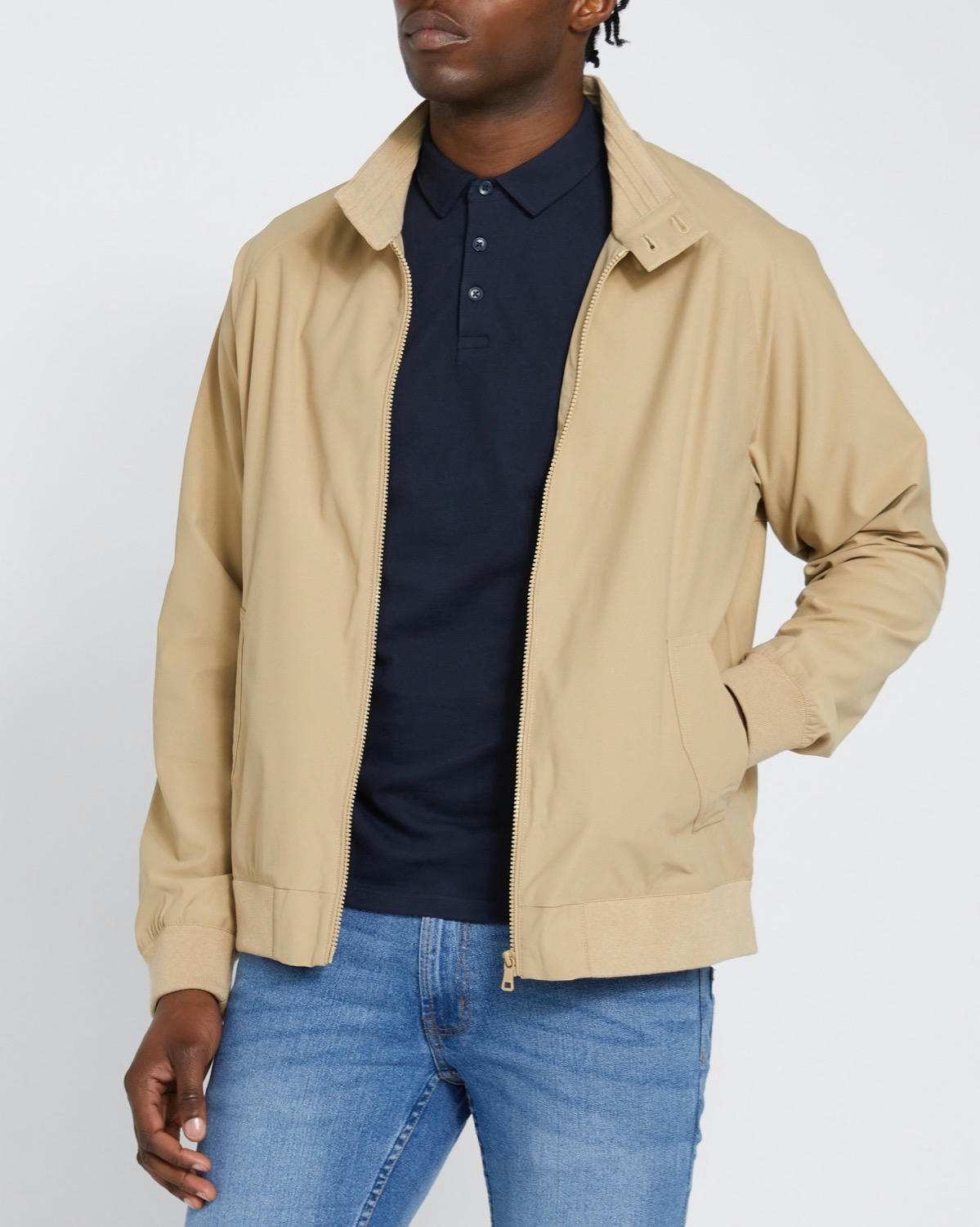 Blouson Jacket With Stretch