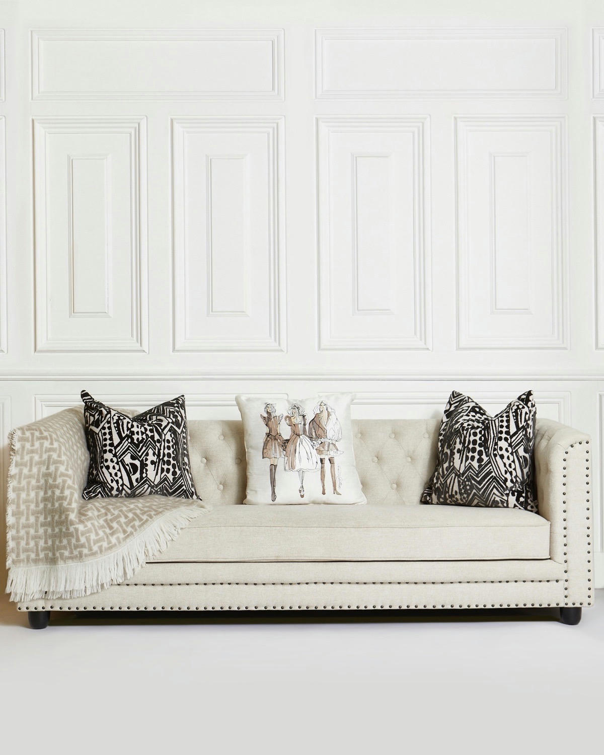 Paul Costelloe Living Textured Sofa